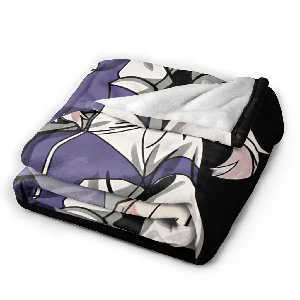 Soft BlanketKids Decorative Oguri Cap Uma Musume Bedding Throws Flannel Bedspread For Couch Chair Aesthetic Sofa Bed Cover