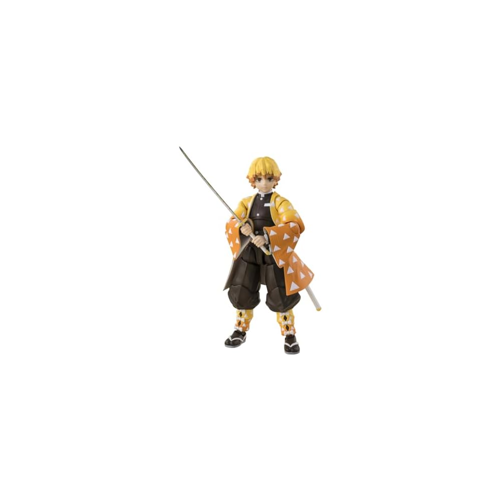 

TAMASHII NATIONS S.H. Figuarts Demon Slayer Zenitsu Agatsuma 140mm PVC ABS Action Figure