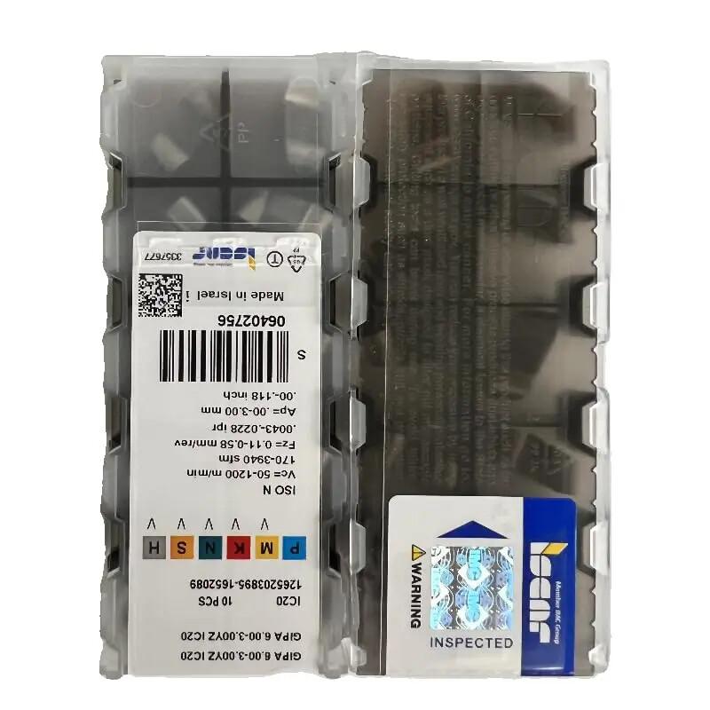 ISCAR / GIPA6.00-3.00YZ IC20 /Industrial indexable Carbide Inserts 10 PCS