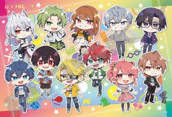 

Colorful Peach Holo Kira Jigsaw Puzzle 108 Large Pieces (2) (108-L922)