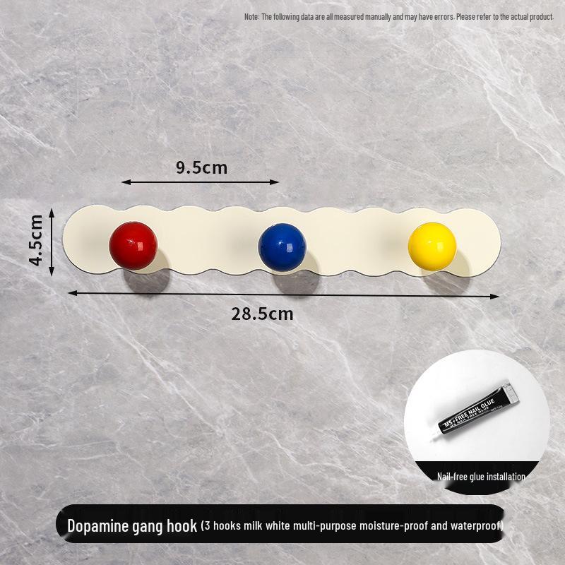 

Strong Adhesive Wall Hooks for Bathroom and Entryway