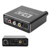 Portable Audio Converter Digital Coaxial Optical Fiber to Analog R/L Signal Converter 3.5mm Jack