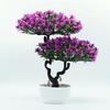 Künstliche Blume, Höhe 31cm, Grün, Xiangyun Kiefer Bonsai, Heimdekoration, Hochzeitsszene, Desktop Grünpflanze Topfpflanze