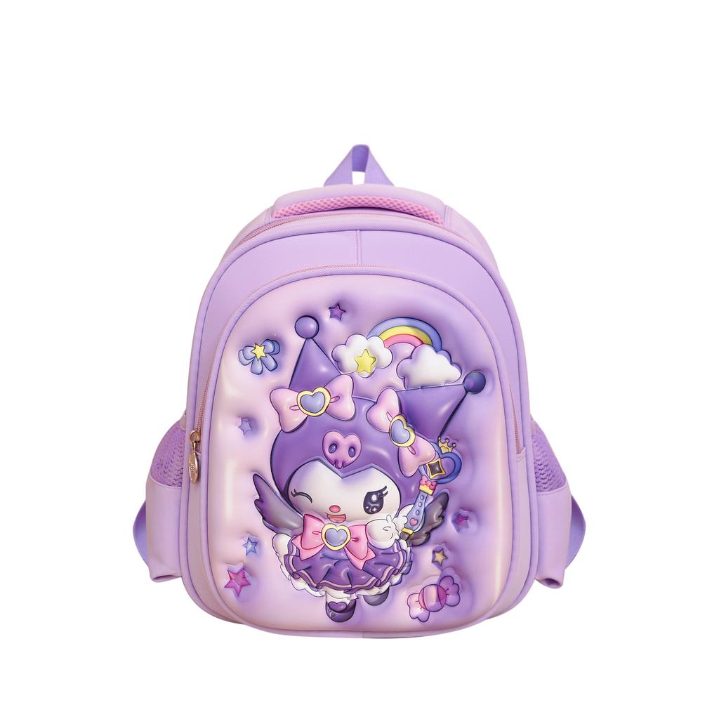 Kindergarten Boys And Girls Backpack Cartoon Animation Cute Children'S Backpack Medium And Large Class Hard Shell Schoolbag Tide