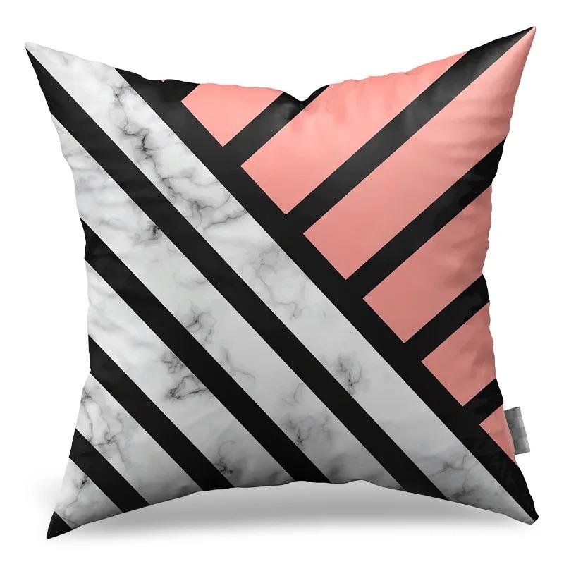 Simple Texture Decorative Pillowcase Office Living Room Car Ornaments Home Pillowcase