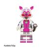 NUEVO Juego FNAF Nights Figura Mini Figuras Bloques de Construcción Esqueleto Juguetes de Terror regalo juguetes para niños molde rey
