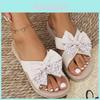 Sommer Damen Schlupf-Slipper mit TPR-Sohlen für Freizeit drinnen und draußen