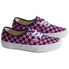 Vans Tênis de Skate Autênticos Confortáveis de Cano Baixo Unissex Rosa Azul VN000EAD1VZ