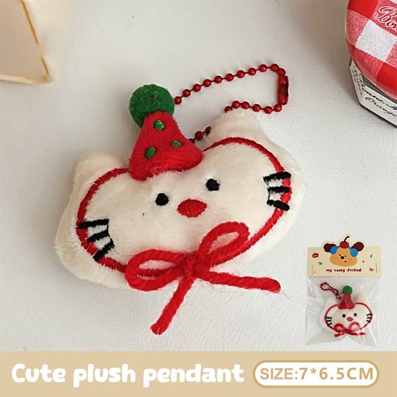 

Мини-мультяшная игрушка-кукла в виде животного, креативный милый брелок-подвеска, изысканный рюкзак, украшения, аксессуары, подарки