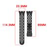 Silicone Magnetic Buckle Mesh Silicone Strap For Huawei Band 11Pro Sport Breathable Watch Band For Huawei Smart Band 11 NFC Replacement Bracelet Loop