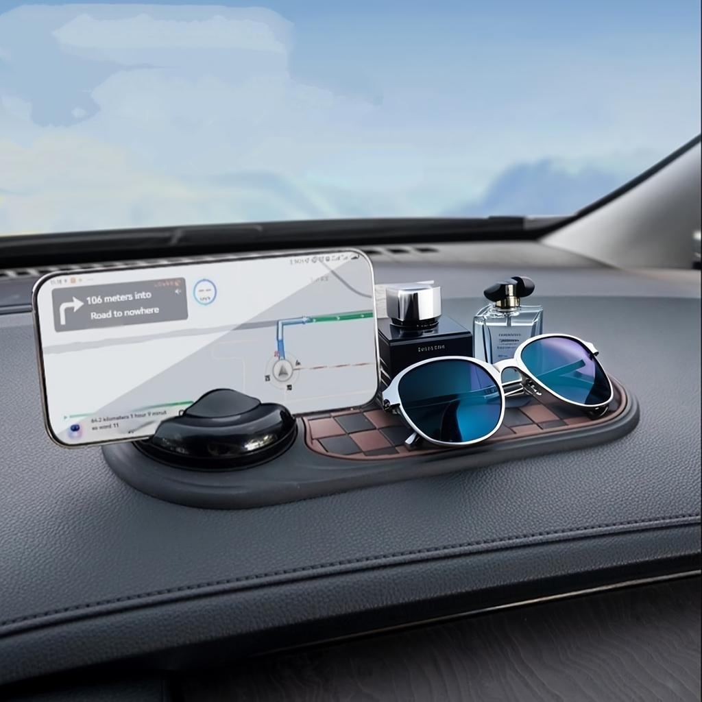 1-Piece Car Parking Sign Anti-Slip Mat, Mobile Phone Car Mount, Parking Sign, Car Navigation Anti-Slip Mat, In-Car Dashboard Multifunctional