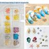 Starfish & Seashell Nail Art Decorations - Summer Beach Style