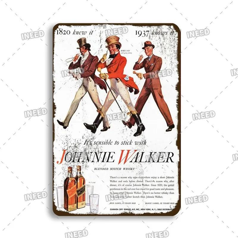 Vintage Jim Beam Bulmers Whisky Tin Sign Retro Metal Plaque for Home Club Irish Bar Wall Decor Decorative Wall Plate for Home