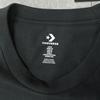 Converse T Shirts Men's Black Crew Neck Moderate Straight Fit 10018234-A02