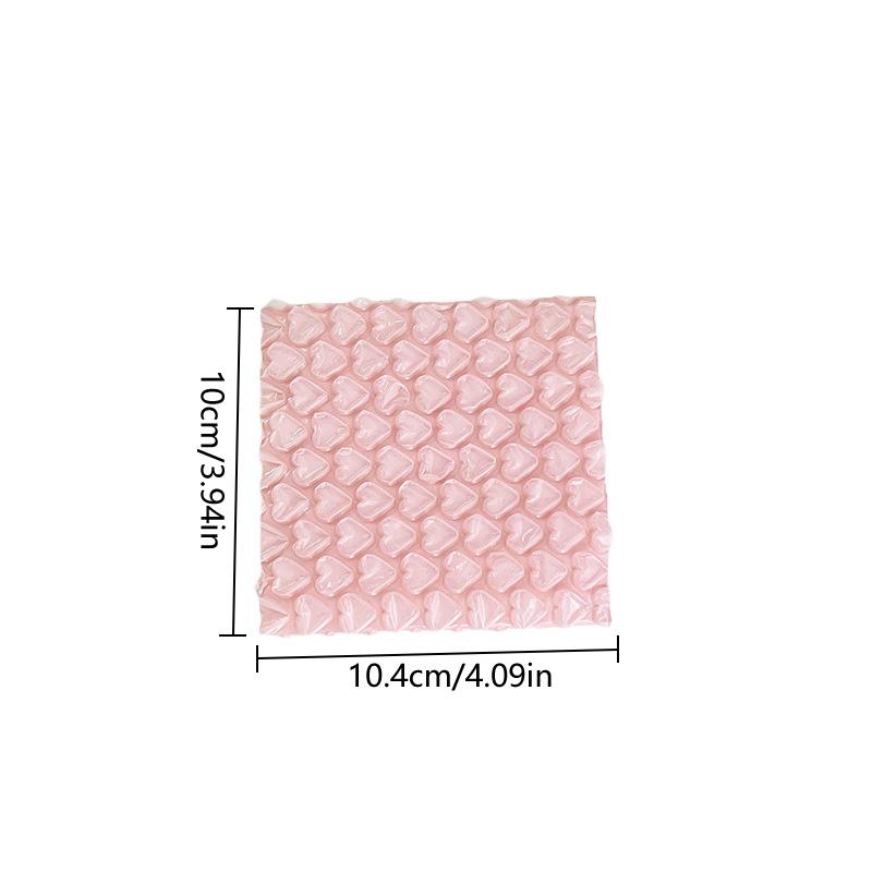 

10 шт. пузырчатая пленка в форме сердца, ударопрочная упаковка для подарочной коробки, хрупких стеклянных товаров, упаковочный мешок для малого бизнеса