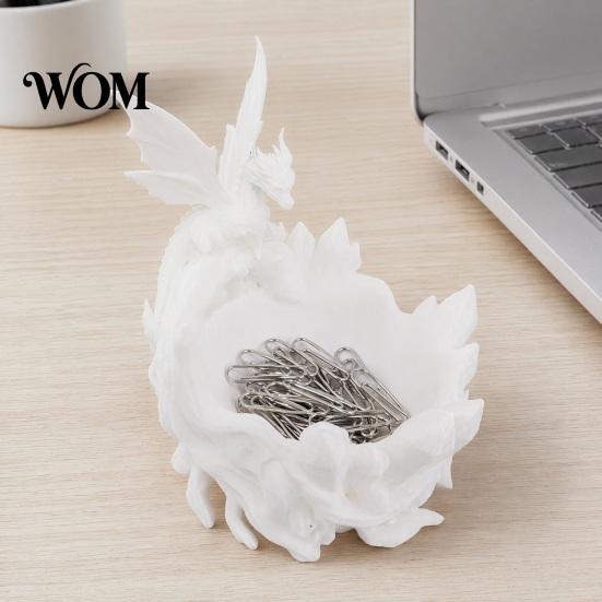 Entryway Catchall Tray Dragon Storage Bowl, 3D Printed Decorative Key Jewelry Holder for Colorful Home Decor Bowl Desktop Dressing Table, Unique
