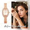 Women's Watch Stretch Band Waterproof Rose Gold Stylish Analog Display Free Size Stainless Steel Band Quartz Watch Fashion Accessory - Birthday