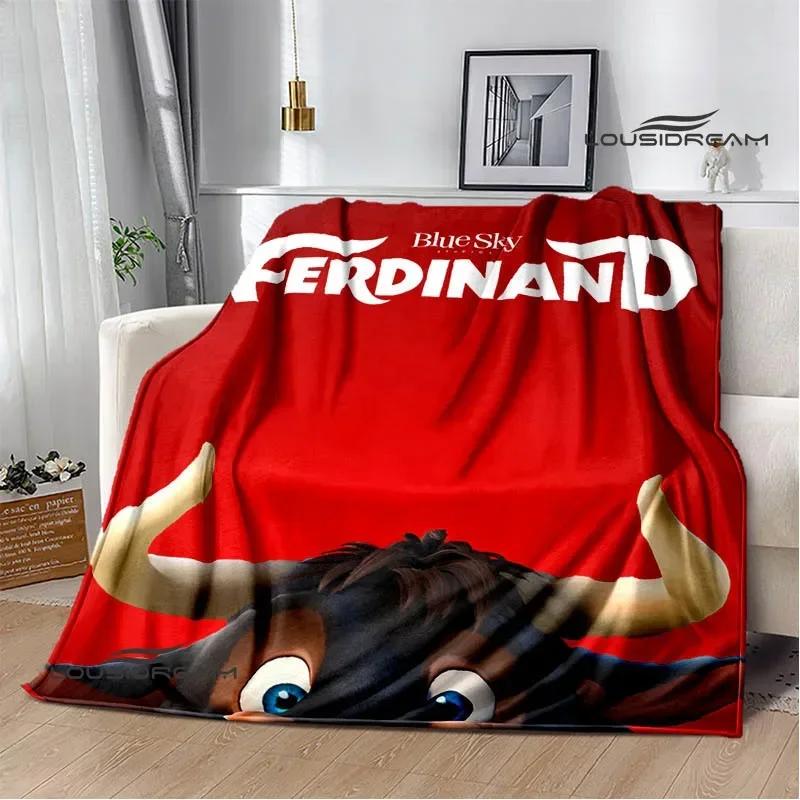 Ferdinand Kreslené tištěné deky Pikniková deka Teplé flanelové deky Měkká a pohodlná deka Povlaky na postel Dárek k narozeninám