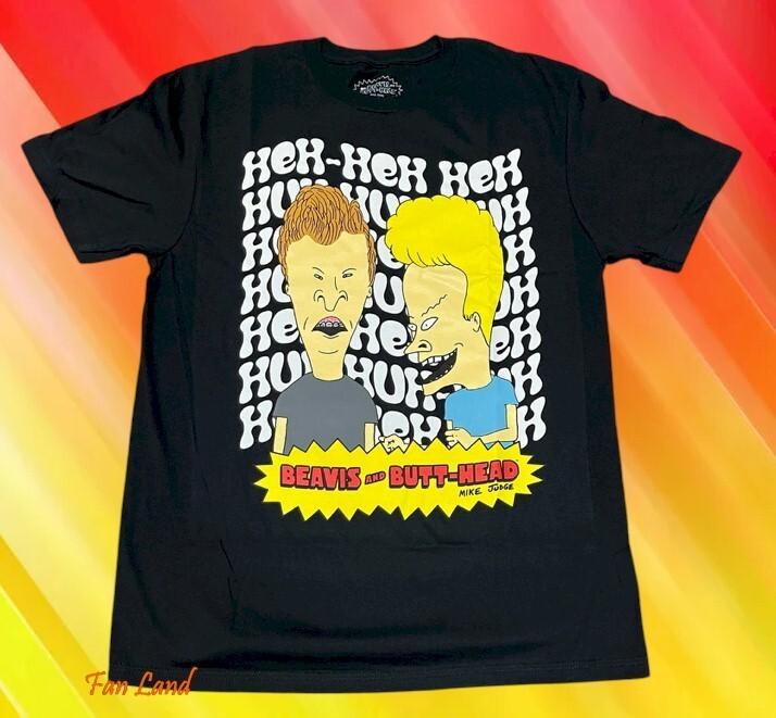Новая черная футболка MTV Beavis And Butthead мужская 1993 Hah Классическая унисекс S