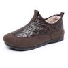 Cotton shoes women's new winter waterproof and non-slip fashion snow boots piled and thickened to keep warm, one pedal mother shoes