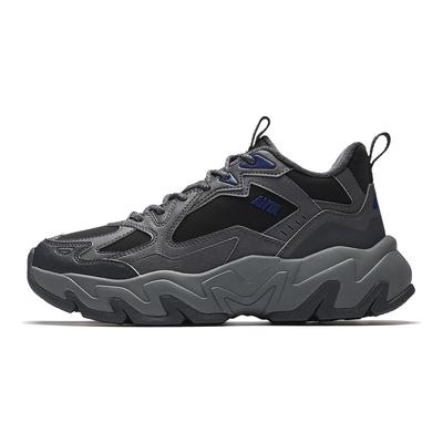 Zapatos Casuales Versátiles Panshi para Hombre Zapatillas Básicas-Negro Arena-Roca Gris Humo-Gris 112548952-6