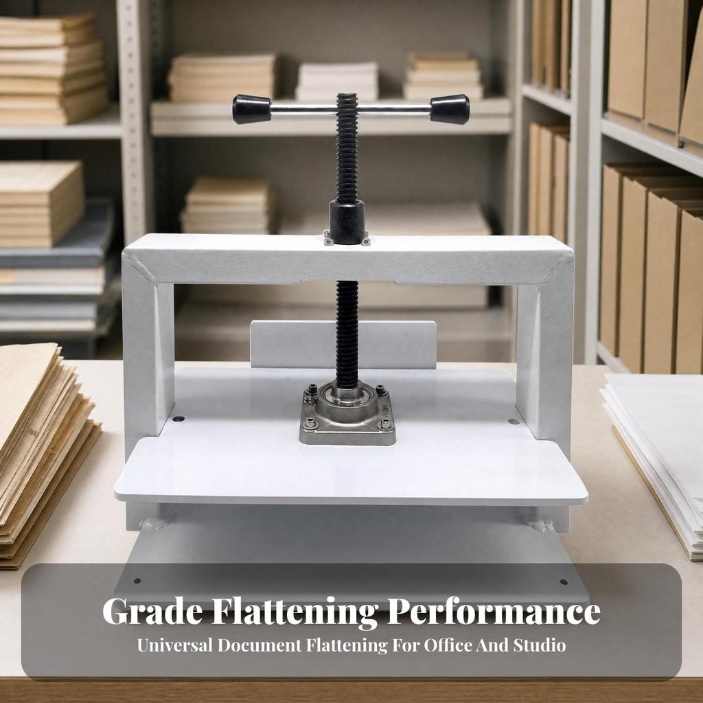 Document Flattening Press Easy to Use Manual Book Stable for Small Studio