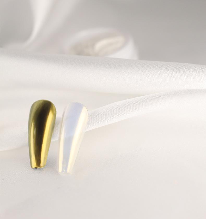 

Популярный супер яркий серебряный гель-лак для ногтей Волшебное зеркало