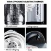 304 Stainless Steel Wired Electric Kettle Water Boiler and Warmer Anti-dry Power off Heating Large Capacity 750W 5L