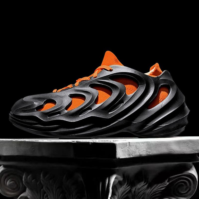 2025 Neu Vance Kokosnuss Abnehmbare Lochschuhe Socken Schuhe Vielseitige Mode-Sneaker Trendschuhe Herrenschuhe