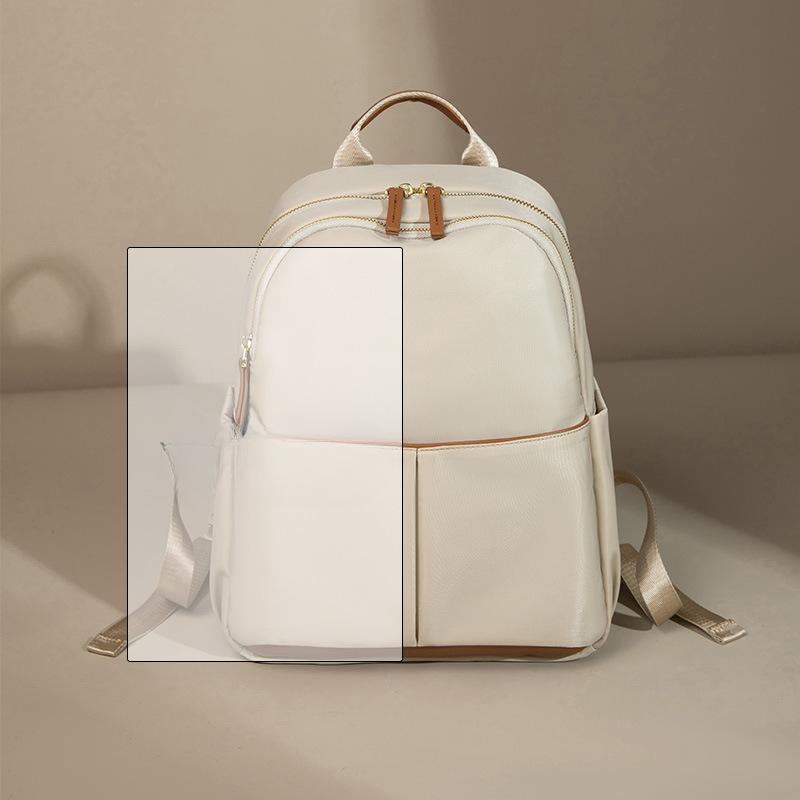 Simple Backpack for Women's Backpack  New Style of High School and College School School Bag  Lightweight Casual Travel Bag  Trendy Mother Bag