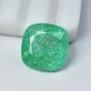 13.55 Ct Colombian Green Emerald Natural Square Cushion Cut Certified Gemstone