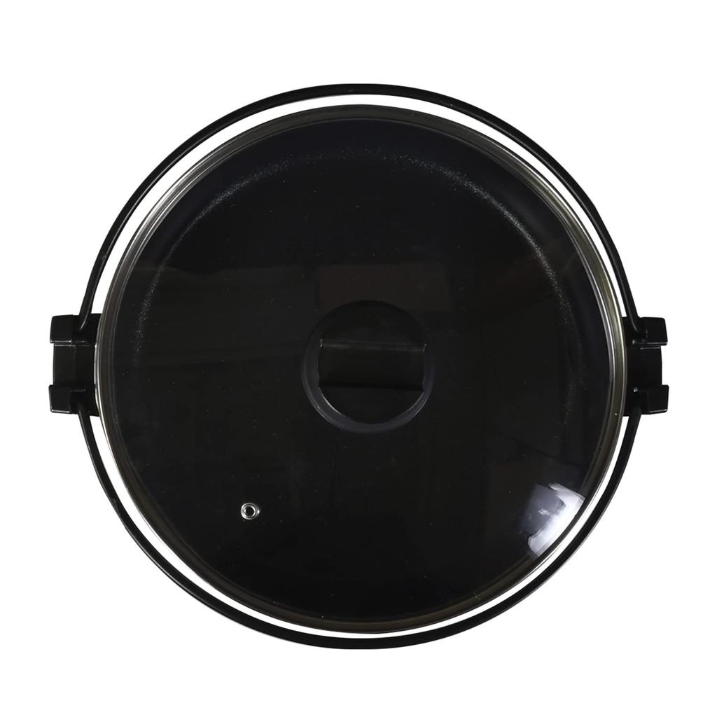 Bestco IH Sukiyaki Pot with Glass Lid, 26cm, Diamond Coated, NQ-0063, Bistro Festa