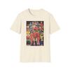 Vintage Superhero Titans Team Illustration T-Shirt and Kids Tshirt | Retro Comic Heroes Graphic Tee | Classic Superhero Squad Shirt and Kids Tshirt