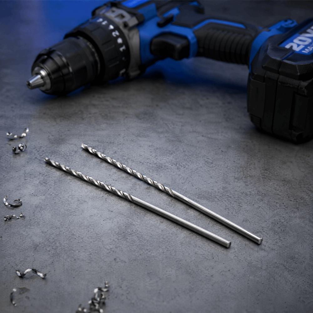 2 Stück HSS-Material Spiralbohrer 3 mm Durchmesser Extra Langer Bohrer Spiralbohrer Für die Holzbearbeitung
