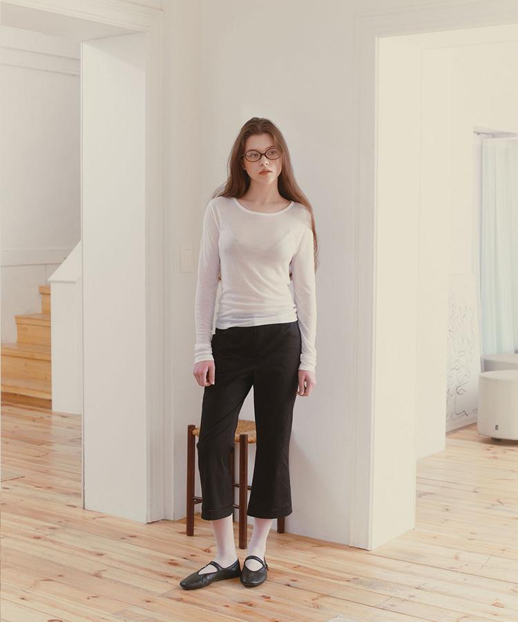 Seuleoum Layered Essential T-Shirt (4Col)