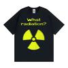 Wat Straling Grappige Meme T-shirt Mannen Vrouwen Harajuku Gotische Ongebalanceerde Kleding T-shirts Casual Katoen Oversized T-shirt Streetwear