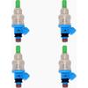 4PCS INP062 INP-062 Fuel Injector Compatible with Mitsubishi Mirage 1.5L L4 1993-1996