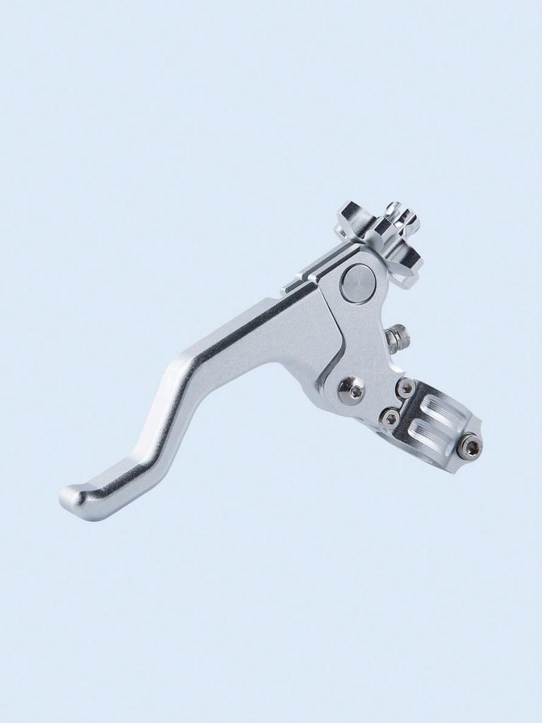 1Pc Universal Motorcycle Clutch Lever - One-Finger/Two-Finger Operation, Compatible with Off-Road, Street & Sport Bikes