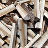Solid Wood Firewood Ornament for Living Room, Fireplace, and Picnic Decor