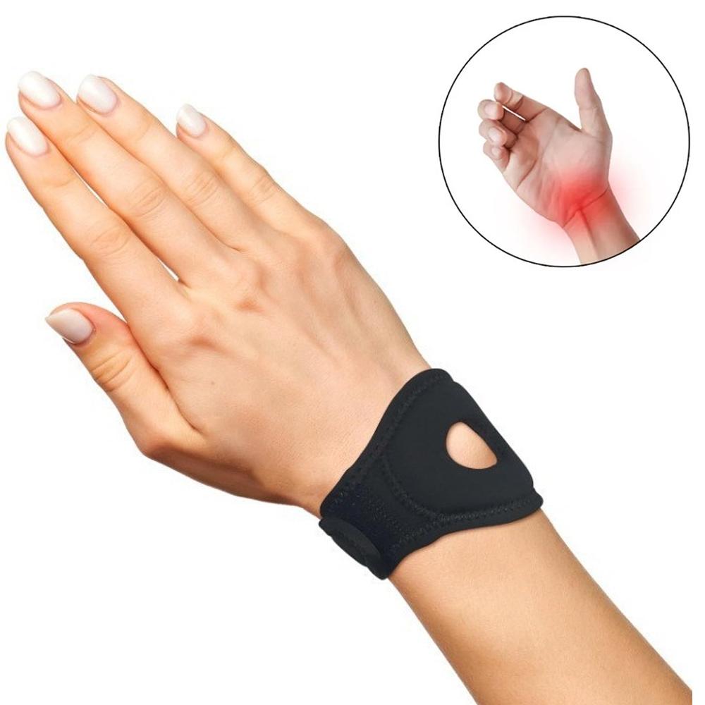 1 Pcs Sports Wrist Brace For Tfcc Tears, Wrist Band With Ring Pad For Ulnar Sided Hand Pain, Support Repetitive Wrist Use Injury