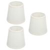 3Pcs Table Lampshade Hand Crafted High Transmittance Soft Cloth Highly Durable Safe Design Small