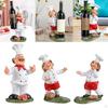 Bottle Holder Resin Crafts Table Statue Creative Storage Stand Rack for Countertop Kitchen