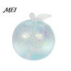 Decompression Toys for Study Maltose Glitter Apple Squeeze Stress Ball, Soft TPR Slow Rising Fidget Sensory Anxiety Toy Relief, Cute Fruit Adults Kids