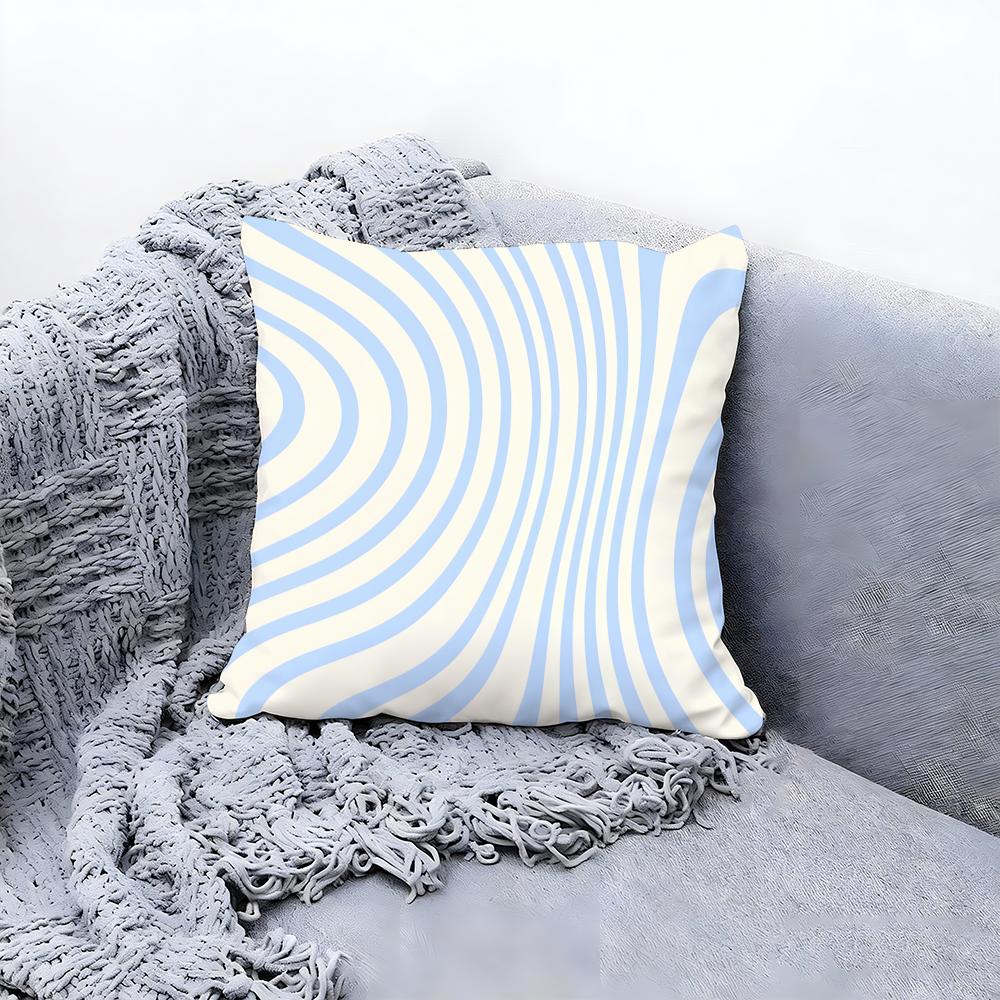 Cute Zebra Pattern Print Cushion Cover Premium Comfort Reversible Pillow Cove -Two In One Design For Any Room & Car Interior