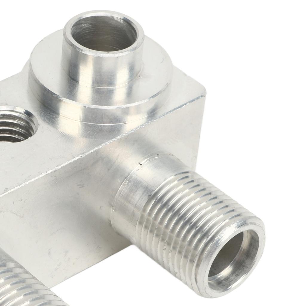 AC Compressor Adapter Durable Wear Resistant Easy Installation AC Compressor Fitting Adapter Replacement for SX LS1 AC