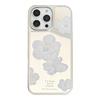 Gentle and Elegant  Suitable for 16 Apple 15promax Phone Case Iphone14 Mirror Flower 13 Korean Style 15 Electroplated