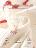 Unisex Newborn Romper: Red Three-Layer Quilted, Warm for Autumn/Winter, Perfect for Chinese New Year, Class A Quality