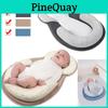 Baby Head Support Pillow With Antiroll Design For Newborn Sleep Safety