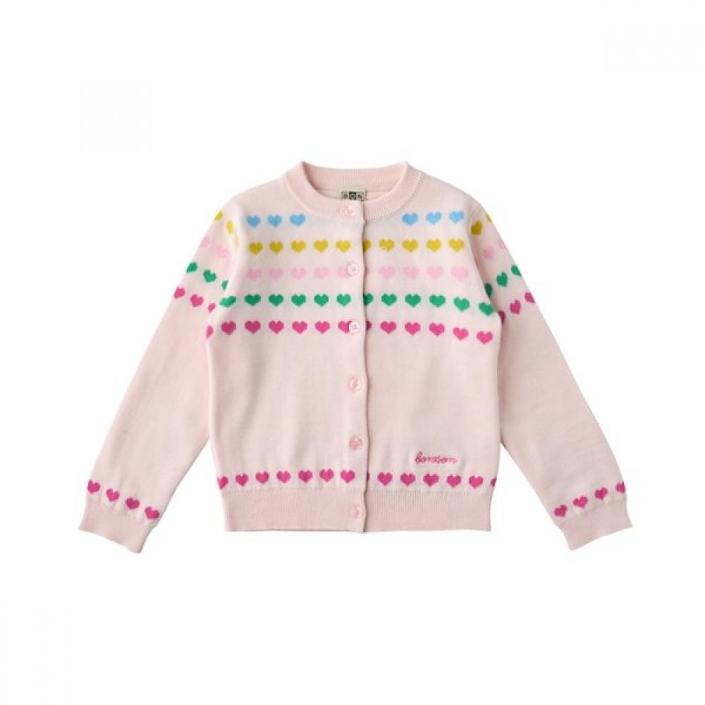 

Bonton Multi Heart Cardigan 7617t 200 07 PK/155
