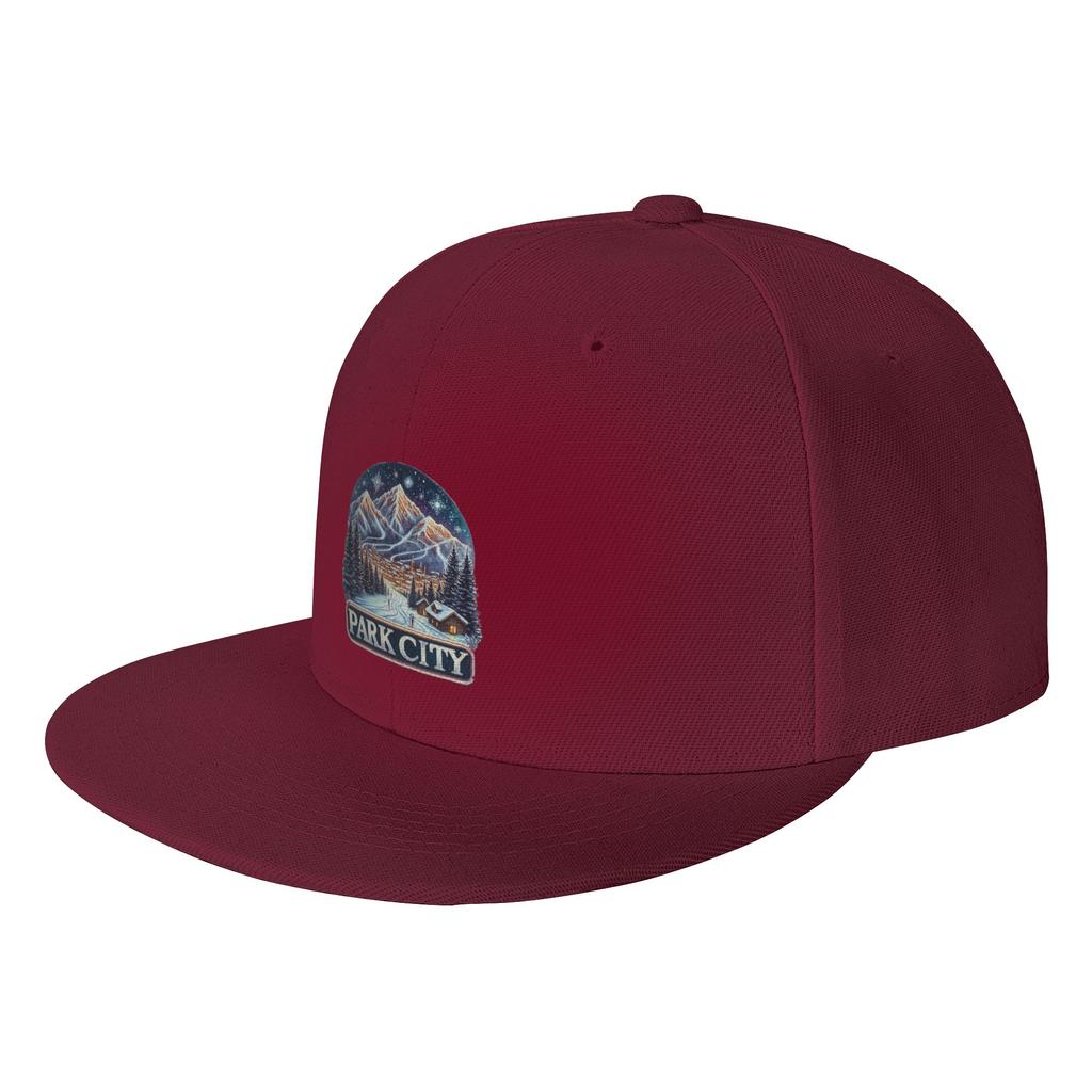Fashion Park City Flat Brim Sun Hat Women Unisexs Hat